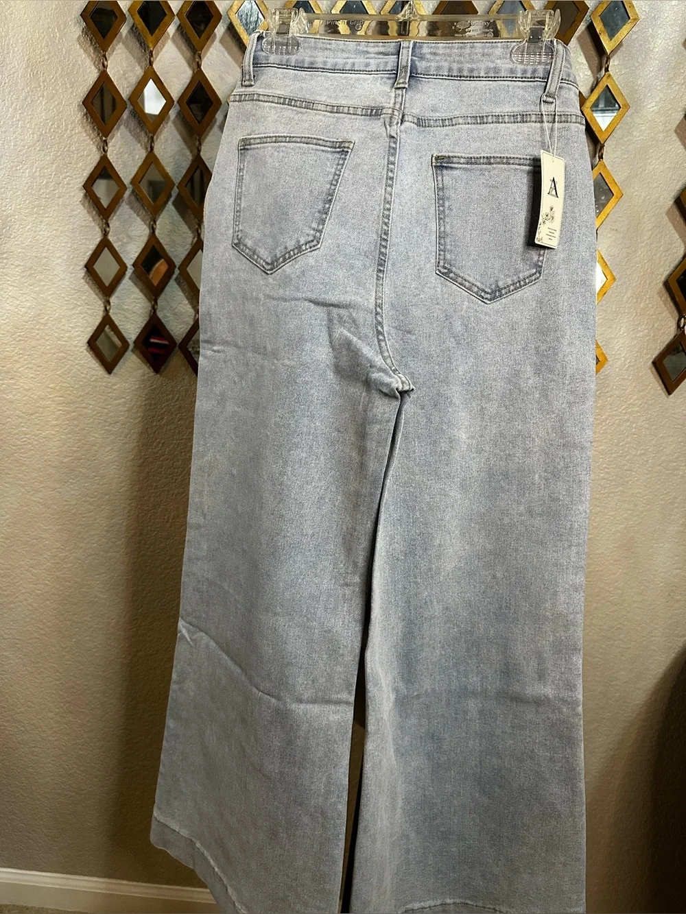 NWT A.Z.I. New York Rhinestone Embellished Jeans - Picture 5 of 5